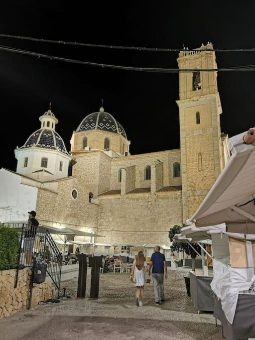 Atico-Duplex Con Vistas Al Mar Y Casco Antiguo En Altea Lägenhet Exteriör bild