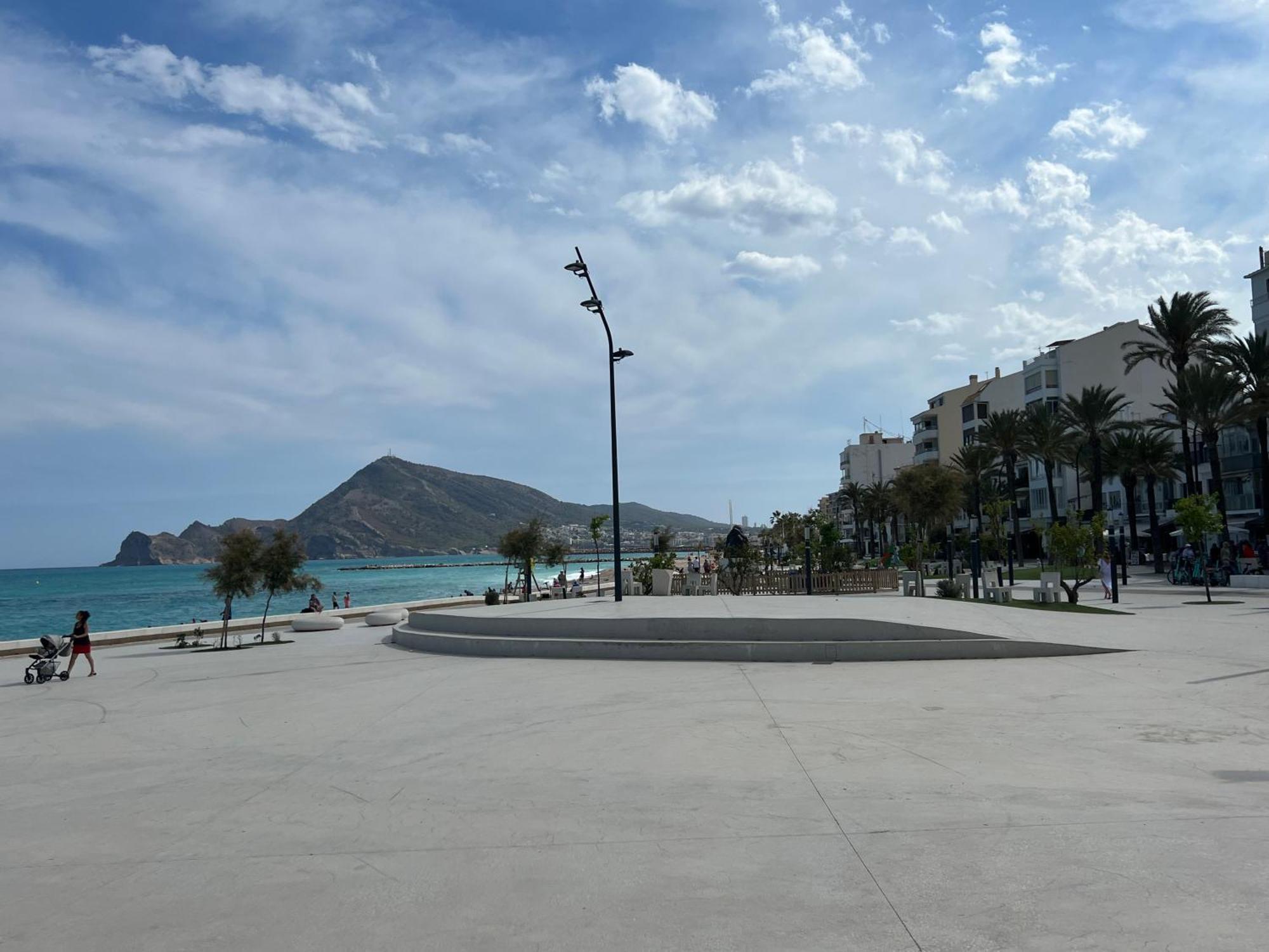 Atico-Duplex Con Vistas Al Mar Y Casco Antiguo En Altea Lägenhet Exteriör bild