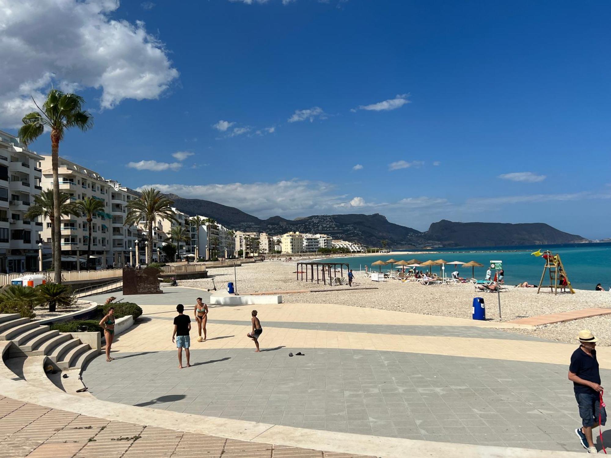 Atico-Duplex Con Vistas Al Mar Y Casco Antiguo En Altea Lägenhet Exteriör bild